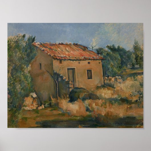 Paul Cezanne - Abandoned House Poster (Vorne)