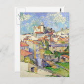 Paul Cézanne (Aix-en-Provence) Postkarte (Vorne/Hinten)