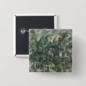 Paul Cezanne | am Rand des Wassers, C. 1890 (Öl O Button (Vorne & Hinten)