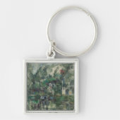 Paul Cezanne | am Rand des Wassers, C. 1890 (Öl O Schlüsselanhänger (Vorne)