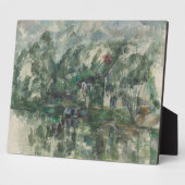 Paul Cezanne | Am Wasserrand, c. 1890 (Öl Fotoplatte (Seite)