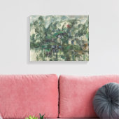 Paul Cezanne | Am Wasserrand, c. 1890 (Öl Leinwanddruck (Insitu (Wohnzimmer))
