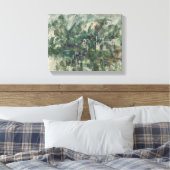Paul Cezanne | Am Wasserrand, c. 1890 (Öl Leinwanddruck (Insitu (Schlafzimmer))