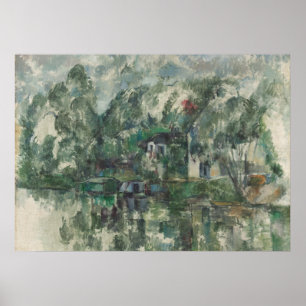 Paul Cezanne Am Wasserrand, c. 1890 (Öl Poster