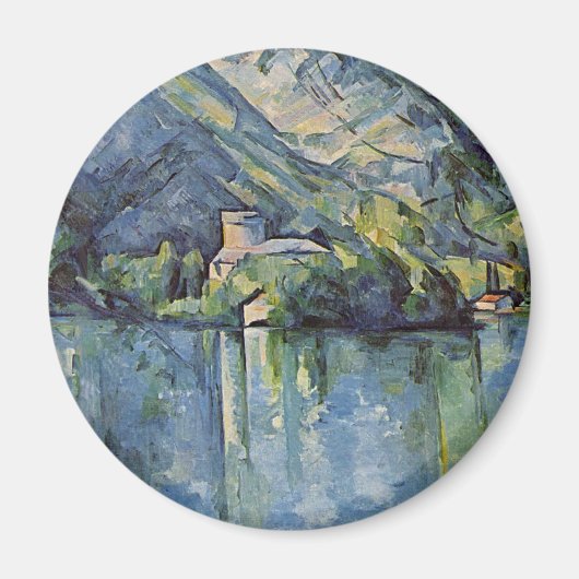 Paul Cézanne - Annecy Lake Magnet (Vorne)