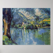 Paul Cézanne - Annecy Lake Poster (Vorne)