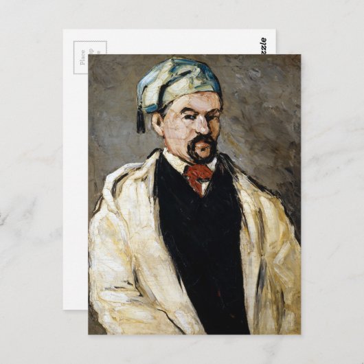 Paul Cezanne Antoine Dominique Sauveur Aubert Postkarte (Vorne/Hinten)