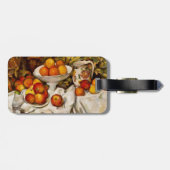 Paul Cezanne Äpfel Orangen Impressionismus Gepäckanhänger (Rückseite horizontal)