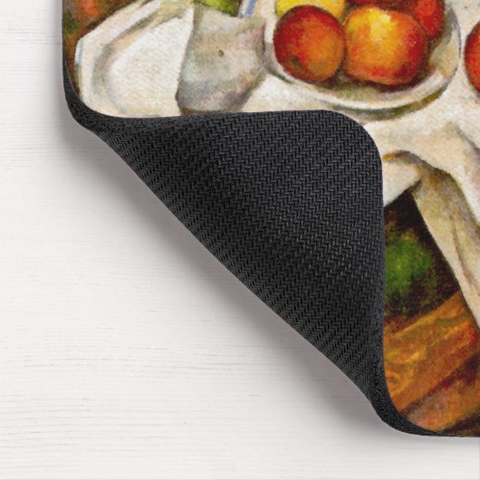 Paul Cézanne - Äpfel und Orange schöne Kunst Mousepad (Ecke)