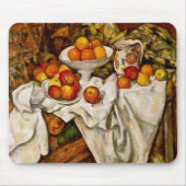 Paul Cézanne - Äpfel und Orange schöne Kunst Mousepad (Vorne)