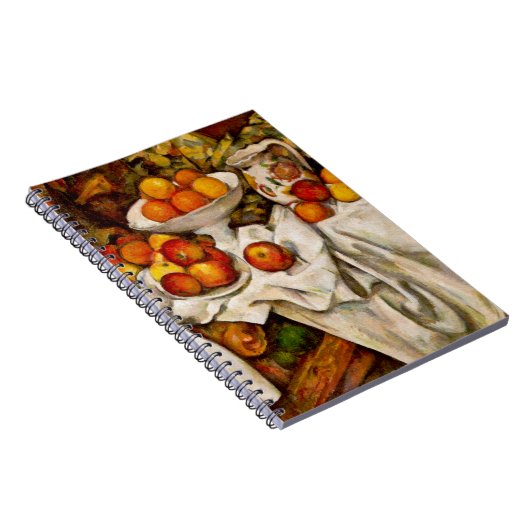 Paul Cézanne - Äpfel und Orangen Notizblock (Rechte Seite)