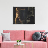 Paul Cezanne | Apotheose von Delacroix Leinwanddruck (Insitu (Wohnzimmer))