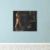 Paul Cezanne | Apotheose von Delacroix Leinwanddruck (Insitu (Holzboden))