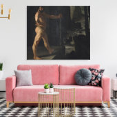 Paul Cezanne | Apotheose von Delacroix Leinwanddruck (Insitu (Wohnzimmer))