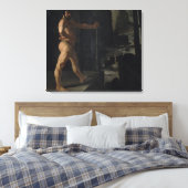 Paul Cezanne | Apotheose von Delacroix Leinwanddruck (Insitu (Schlafzimmer))