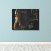 Paul Cezanne | Apotheose von Delacroix Leinwanddruck (Insitu (Holzboden))