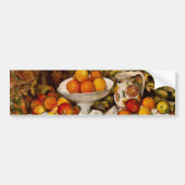 Paul Cezanne Apples Orange Impressionismus Autoaufkleber (Vorne)
