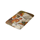 Paul Cezanne Apples Orange Impressionismus Badematte (Schrägansicht)