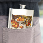 Paul Cezanne Apples Orange Impressionismus Flachmann (Beispiel)