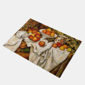 Paul Cezanne Apples Orange Impressionismus Fußmatte (Schrägansicht)