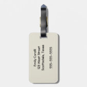 Paul Cezanne Apples Orange Impressionismus Gepäckanhänger (Rückseite vertikal)