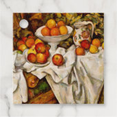 Paul Cezanne Apples Orange Impressionismus Geschenkanhänger (Vorderseite)