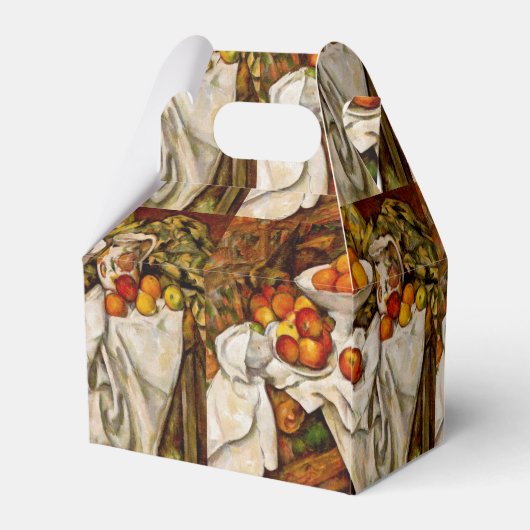 Paul Cezanne Apples Orange Impressionismus Geschenkschachtel (Rückseite)