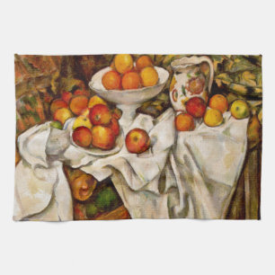 Paul Cezanne Apples Orange Impressionismus Geschirrtuch