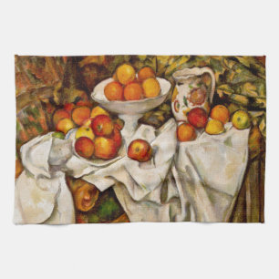 Paul Cezanne Apples Orange Impressionismus Geschirrtuch