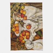 Paul Cezanne Apples Orange Impressionismus Geschirrtuch (Vertikal)