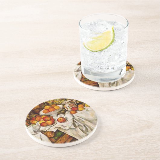 Paul Cezanne Apples Orange Impressionismus Getränkeuntersetzer (Seite)