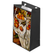 Paul Cezanne Apples Orange Impressionismus Kleine Geschenktüte (Rückseite Schrägansicht)