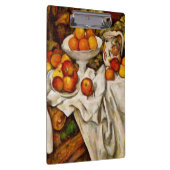 Paul Cezanne Apples Orange Impressionismus Klemmbrett (Rechts)