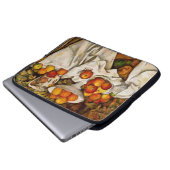 Paul Cezanne Apples Orange Impressionismus Laptopschutzhülle (Vorne Knopf)