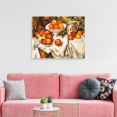 Paul Cezanne Apples Orange Impressionismus Leinwanddruck (Insitu (Wohnzimmer))