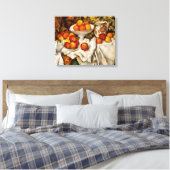 Paul Cezanne Apples Orange Impressionismus Leinwanddruck (Insitu (Schlafzimmer))