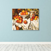 Paul Cezanne Apples Orange Impressionismus Leinwanddruck (Insitu (Holzboden))