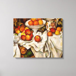 Paul Cezanne Apples Orange Impressionismus Leinwanddruck
