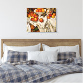 Paul Cezanne Apples Orange Impressionismus Leinwanddruck (Insitu (Schlafzimmer))