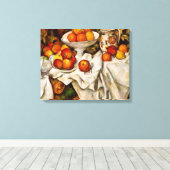 Paul Cezanne Apples Orange Impressionismus Leinwanddruck (Insitu (Holzboden))
