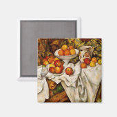 Paul Cezanne Apples Orange Impressionismus Magnet (Vorderseite/Rückseite)