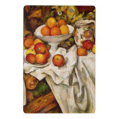 Paul Cezanne Apples Orange Impressionismus Mini Klemmbrett (Rückseite)