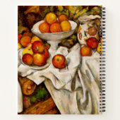 Paul Cezanne Apples Orange Impressionismus Notizblock (Rückseite)