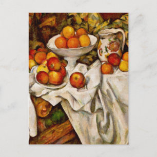 Paul Cezanne Apples Orange Impressionismus Postkarte