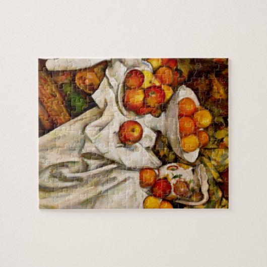 Paul Cezanne Apples Orange Impressionismus Puzzle (Horizontal)
