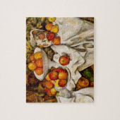 Paul Cezanne Apples Orange Impressionismus Puzzle (Vertikal)