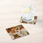 Paul Cezanne Apples Orange Impressionismus Rechteckiger Pappuntersetzer (Vor Ort)