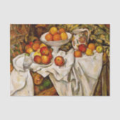 Paul Cezanne Apples Orange Impressionismus Seidenpapier (Vorderseite)