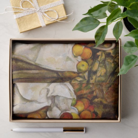 Paul Cezanne Apples Orange Impressionismus Seidenpapier (Geschenk)