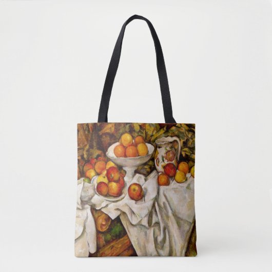 Paul Cezanne Apples Orange Impressionismus Tasche (Vorderseite)